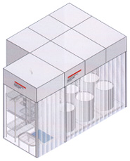 Downflow Containment Booth